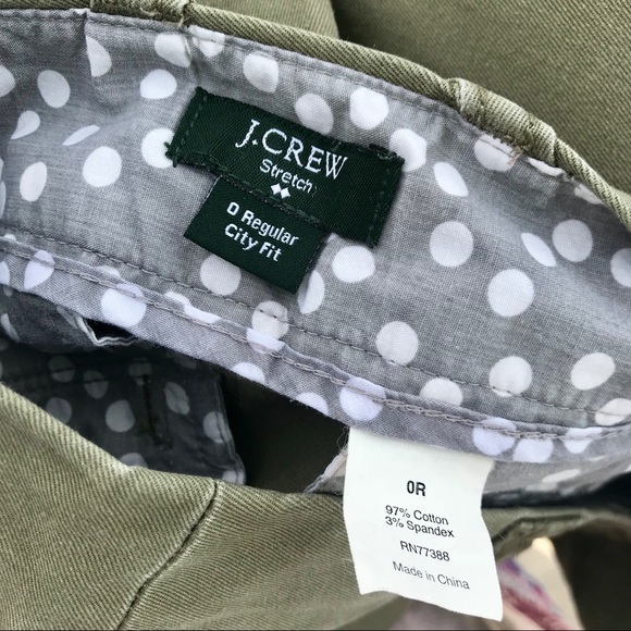 J.Crew Olive Pants - Picture 5 of 5